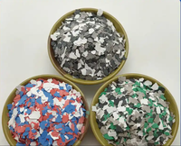 Flocons époxy résine 1-3mm/3-5mm pour revêtement de sol en flocon époxy couleur bricolage