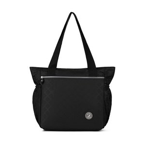 Diamond Pattern Tote <b>Bag</b> Large Capacity Water Resistant Oxford Cloth Shoulder <b>Bag</b> For Everyday Use - Product Image 3