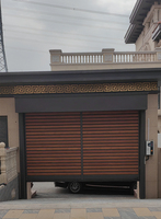 Puertas de Garaje Enrollables Rápidas Automáticas Modernas Personalizadas, Accionadas por Motor Eléctrico, de Aleación de Aluminio para Villas y Uso Industrial