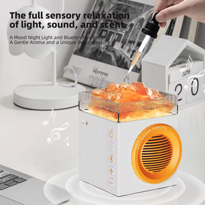 Diffusore di Aromi Creativo <span class=keywords><strong>4</strong></span> in 1 con Altoparlante Bluetooth, Luce Notturna, Mini Altoparlante Wireless Portatile per Casa, Esterni e Regalo - Product Image 5