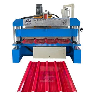 Factory Cheap Company Galvanize Roof Panel Roll Forming Machine