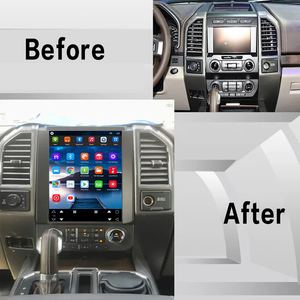 Lecteur multimédia de voiture à écran vertical 12,1 pouces pour <span class=keywords><strong>Ford</strong></span> F150 (2016-2020), avec Android Auto et CarPlay sans fil, navigation GPS et WiFi - Product Image 6