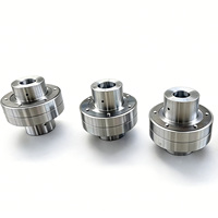 Accouplement à broches en nylon en PA6, accouplement à bride pour moteur, service OEM disponible avec livraison rapide.
