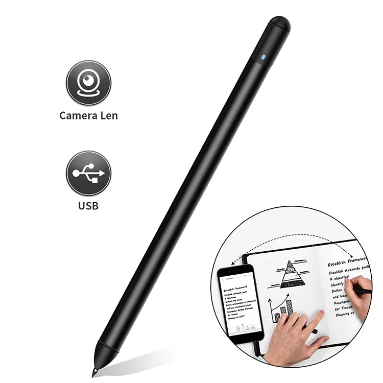 Factory direct sales Paper screen synchronization Stylus Pen Writing Cloud Storage Recordable sound smart pen for note taking