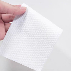 Lingettes en coton Beswell 20cm x 20cm, utilisation sèche et humide, lingettes nettoyantes, paquet individuel - Product Image 2