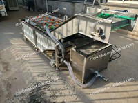 Vbjx 100Kg Verse Kokosnoot Draak Fruit Groente Gepulseerde Lucht Met Voor Wastank Zwembad En Snijmachine Lijn