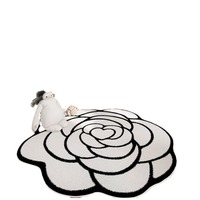 Tapis de sol en imitation cachemire Camellia, forme spéciale, résistant aux taches, pour table basse, chaise de maquillage, couverture de chevet de chambre à coucher