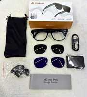 Nouveau modèle 2026 XK ONE OEM Lunettes intelligentes IA avec caméra 8MP, traducteur linguistique, enregistrement photo et vidéo, et fonction audio