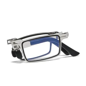 Gafas de lectura de marco completo Unisex, anteojos de lectura con bloqueo azul, portátiles, a la moda, de alta definición, Vintage, para ordenador