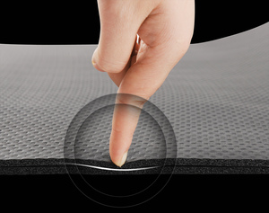 Tapis de gym antidérapant en mousse NBR haute densité écologique, durable, pour vélo d'appartement et équipement de fitness, protection de sol - Product Image 3