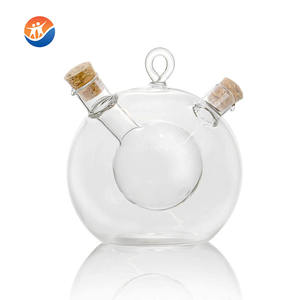 Dispensador de Aceite y Vinagre de Vidrio Multifuncional con Diseño Clásico Cuadrado para Cocina, Aceitera para Salsa de Soja, Vinagre y Condimentos - Product Image 1