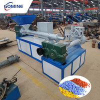 Pièces détachées d'occasion pour granulateur de plastique recyclé, machine à granulés 2 niveaux 300 kg/h (200 kg par heure)