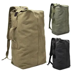 China Factory OEM Outdoor Fashion BackPack Wholesale High Quantity Hiking Camping Trekking Rucksack Travel Canvas Backpack