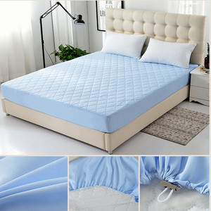 Imperméable en bambou blanc lit bébé bébé <span class=keywords><strong>berceau</strong></span> Ajusté et Enfant En Bas Âge Matelas/Couverture/protecteur - Product Image 2