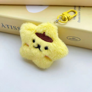 Star Sanlio Serie Plüschpuppe KT Katze Biber für Taschenaccessoires Arcade Plüsch-Schlüsselanhänger Rucksack-Anhänger Stofftier - Product Image 5