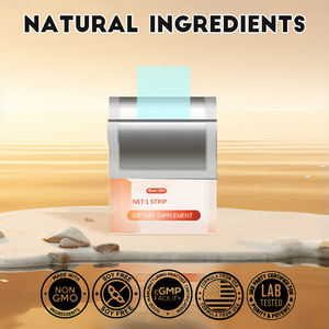 Usine Soutien Active Minceur Detox Bandes Orales Énergie Boost Vitamine Supplément Bouche Fondant Perte De Poids Bande Orale - Product Image 3