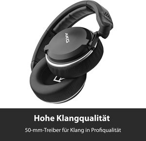 Auriculares de Monitoreo Profesionales Cerrados <span class=keywords><strong>AKG</strong></span> <span class=keywords><strong>Pro</strong></span> Audio K182 con Cancelación Activa de Ruido (ANC) - Product Image 3