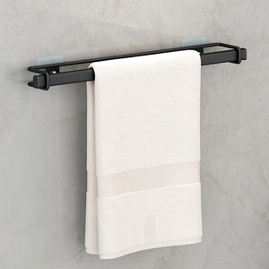 <span class=keywords><strong>Porte</strong></span>-serviettes <span class=keywords><strong>mural</strong></span> personnalisé, support de rangement de serviettes de salle de bains en <span class=keywords><strong>fer</strong></span> <span class=keywords><strong>forgé</strong></span>, <span class=keywords><strong>porte</strong></span>-serviettes noir - Product Image 3