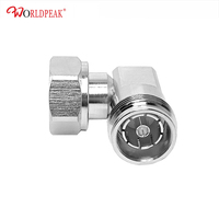 Connecteur RF Câble coaxial 4.310 Prise Minidin mâle vers connecteur DIN femelle 4.3-10din Jack Connecteur coudé Adaptateur DIN Câble RF