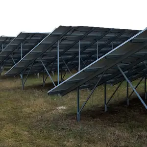 High-Efficiency Solar Mounting System With Ground Support Energy Brackets For PV Mounting