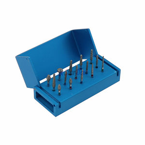 Fresas de diamante con caja de desinfección de apertura Archivos de taladro dental Bur Holder Endo Box - Product Image 5