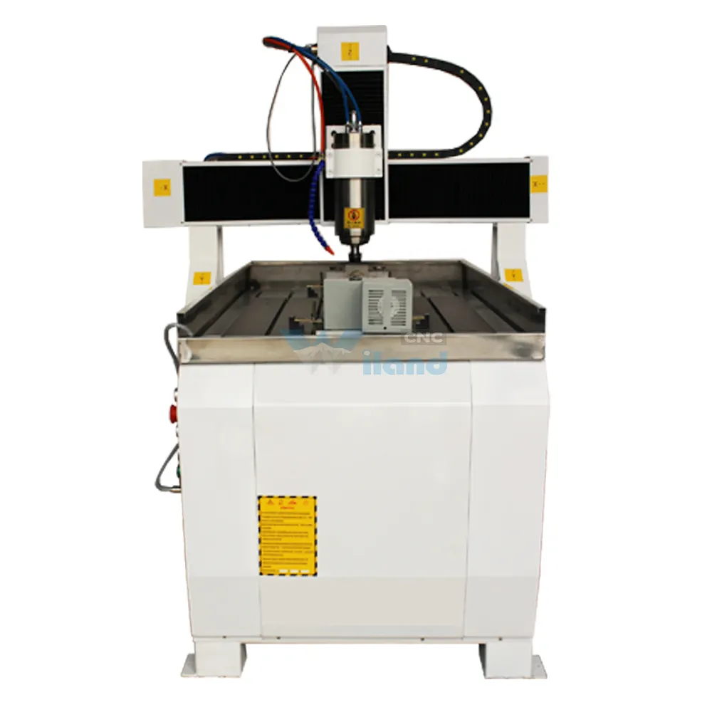 Roteador CNC 6090 automático para madeira, metal e MDF, kit de máquina de gravação CNC de 4 eixos, baixo preço, Austrália, China