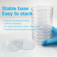 STEEMA Sterile Glass Bottom Culture Dish 35mm TC-treated Microscopic Observation Glass with Lid China