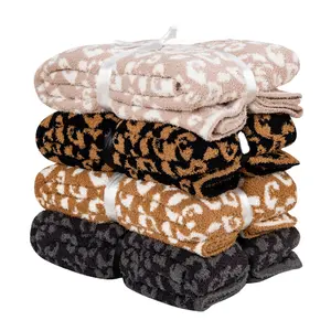 new tech cheap price light weight same thickness Cozy 100% polyester checker checkered microfiber winter knit throw blanket