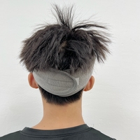 Bandeau en coton à 2 couches avec logo personnalisé, écharpe de spa et de beauté, bandeau brodé pour spa