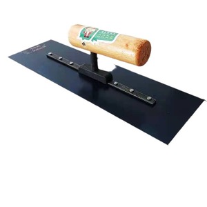 Couteau à mastic en acier au carbone, épaisseur 1,5 mm, lame droite, pulvérisation électrostatique, qualité industrielle, type couteau plat, poignée de 8 pouces - Product Image 1