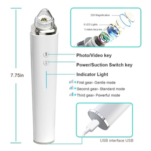Wholesale Portable WIFI Visual Facial Nose Pore Cleaner Kit Vacuum Whitehead Blackhead Remover <b>Machine</b> Devices - Product Image 3
