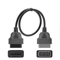 Cable de Diagnóstico OBDII OBD2 de 16 Pines, Adaptador de Conector Hembra de 14 Pines para Nissan