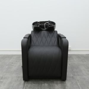 Silla de champú eléctrica de lujo moderna con diseño de alta calidad y reposapiés Silla de afeitar de lavabo de cerámica de clase alta - Product Image 2