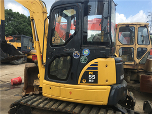 Japan Original Used Komatsu PC55MR <b>Mini</b> Excavator Strong Power Compact Size High Efficiency Cummins Engine 1.7m Bucket - Product Image 2
