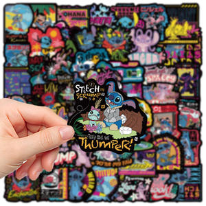 50PCS Cute <span class=keywords><strong>scrump</strong></span> Lilo y Stitch pegatina - Product Image 3