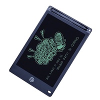 Tablette de dessin numérique LCD 12 pouces avec cadre en plastique ABS - Bloc-notes éducatif pour enfants et adultes