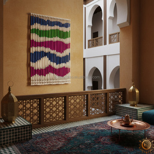 Minimalista Moderna Esfericidade Divisor Macramé <span class=keywords><strong>Wall</strong></span> Hangings Arte Accent Designs Decoração para casa <span class=keywords><strong>Wall</strong></span> <span class=keywords><strong>Decor</strong></span> Luxo para Sala - Product Image 3