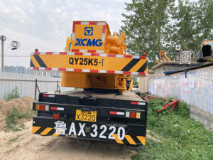 Factory Price 25ton Truck Mobile <b>Crane</b> XCT25 Used Condition 25 Ton Rated Loading Capacity Core Incl. Engine Pump Made China - Product Image 2