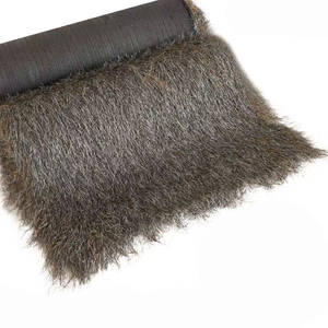 Toiture artificielle en chaume synthétique, rouleau de chaume de palmier artificiel, herbe jaune, paille artificielle pour bars et gazebos à toiture en chaume - Product Image 1