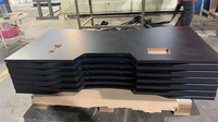 Panneaux MDF de haute qualité bureau stratifié mélamine noir fibre de carbone PVC blister dessus de Table de jeu