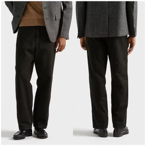 <span class=keywords><strong>Pantaloni</strong></span> <span class=keywords><strong>Eleganti</strong></span> da Uomo OEM Personalizzati, Slim Fit Estivi, Classici Vintage in Cotone con Chiusura a Zip, Gamba Dritta, <span class=keywords><strong>Pantaloni</strong></span> Formali da Completo - Product Image 1