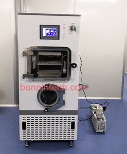 Machine de lyophilisation automatique sous vide pour aliments et viandes LGJ-100F-B avec pompe et moteur, matériau SUS304, certifiée ISO/CE - Product Image 4