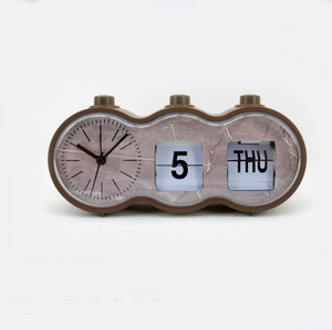 Último automática de páginas se reloj con la semana fecha Flip escritorio reloj de mesa de Oficina Casa escritorio estudiante de reloj - Product Image 4