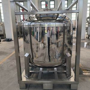 2025 serbatoio di stoccaggio dell'elettrolita a forma di cilindro in acciaio inossidabile di dimensioni 50L 100L <span class=keywords><strong>500L</strong></span> 1000L - Product Image 1