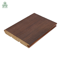 Revêtement décoratif pour sauna à faible émission de fumée, bois massif écologique Shou Sugi Ban