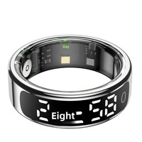 Bague Intelligente R13 avec Écran Tactile, Interaction Multimodale, Suivi de Santé des Doigts, Photo à Distance, Étanche, pour Hommes et Femmes