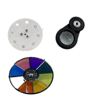 Mini projecteur LED à tête mobile 120W Beam Spot avec 8 prismes rotatifs pour DJ, DMX, bar, stroboscope et effets de scène
