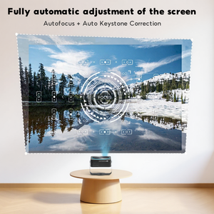Version améliorée 2026, pas besoin de couper la lumière pendant la journée, 15000 lumens, projection directe brillante, <span class=keywords><strong>projecteur</strong></span> intelligent - Product Image 4