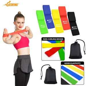 GEDENG Yoga Balls With Resistance Bands Anti Burst Exercise Balance