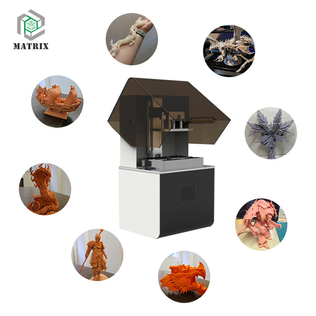 Professional Home Use Automatic High Accuracy Single Color Jewelry 3D Printer with Resin for Jewelry Making